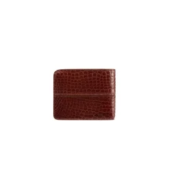Shop Alligator Leather Bifold Wallet Small Leather Goods