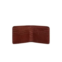 Shop Alligator Leather Bifold Wallet Small Leather Goods