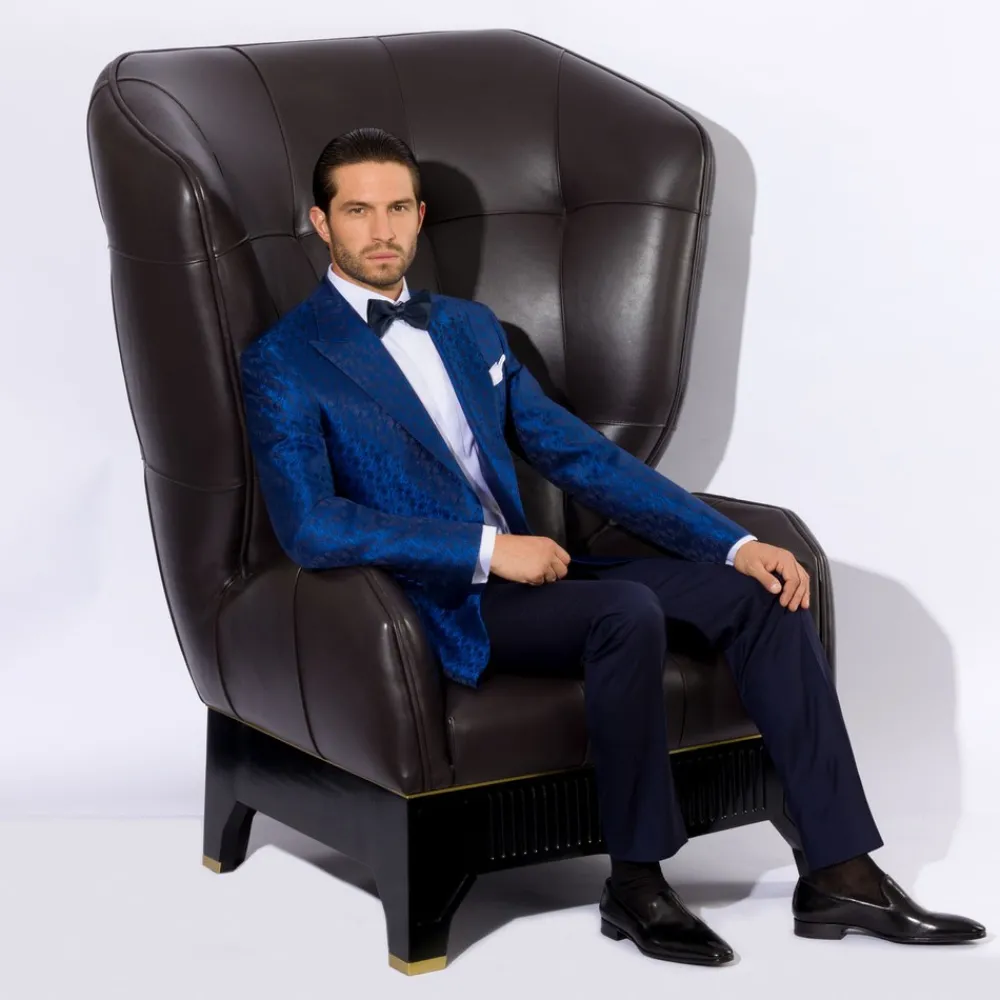 Best Asf Silk Tuxedo Jacket Mens Last Sizes