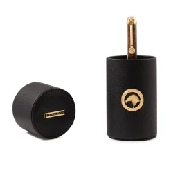 Best Ballpoint Pen And Calfskin Leather Case Pens