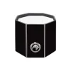 Shop Black & Platinum Large Octagonal Scented Candle Scented Candles