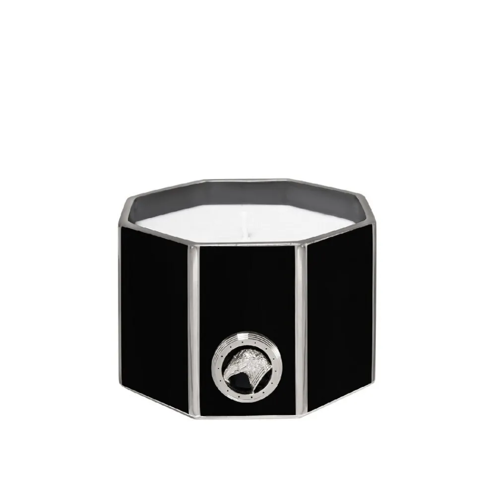 Sale Black & Platinum Small Octagonal Scented Candle Scented Candles