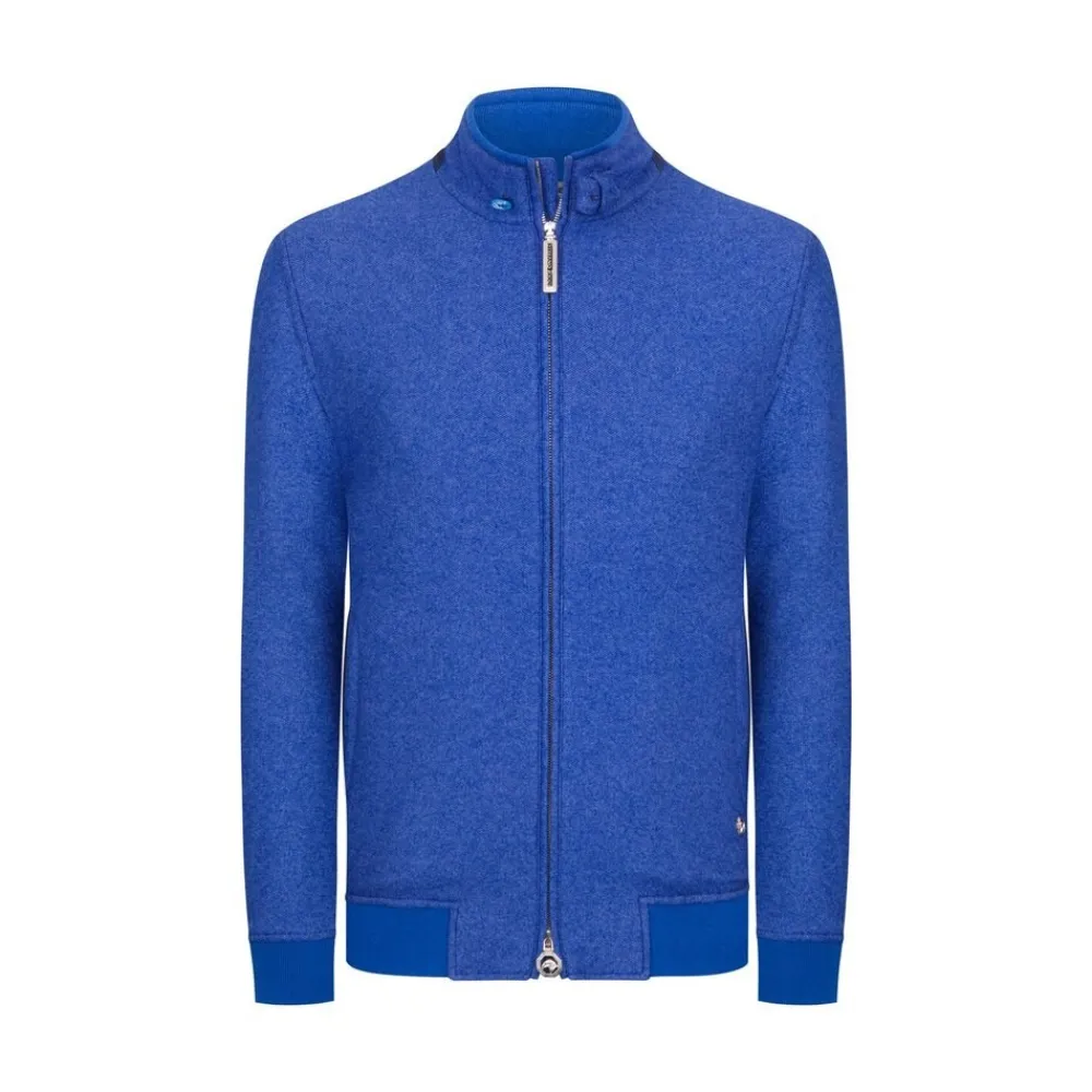 Best Sale Blouson In Cashmere And Silk Mens Last Sizes