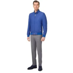 Best Sale Blouson In Cashmere And Silk Mens Last Sizes