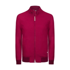 Online Blouson In Cashmere And Silk Mens Outerwear
