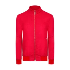 Sale Blouson With Crocodile Leather Inserts Mens Last Sizes