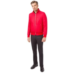 Sale Blouson With Crocodile Leather Inserts Mens Last Sizes