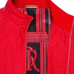 Sale Blouson With Crocodile Leather Inserts Mens Last Sizes