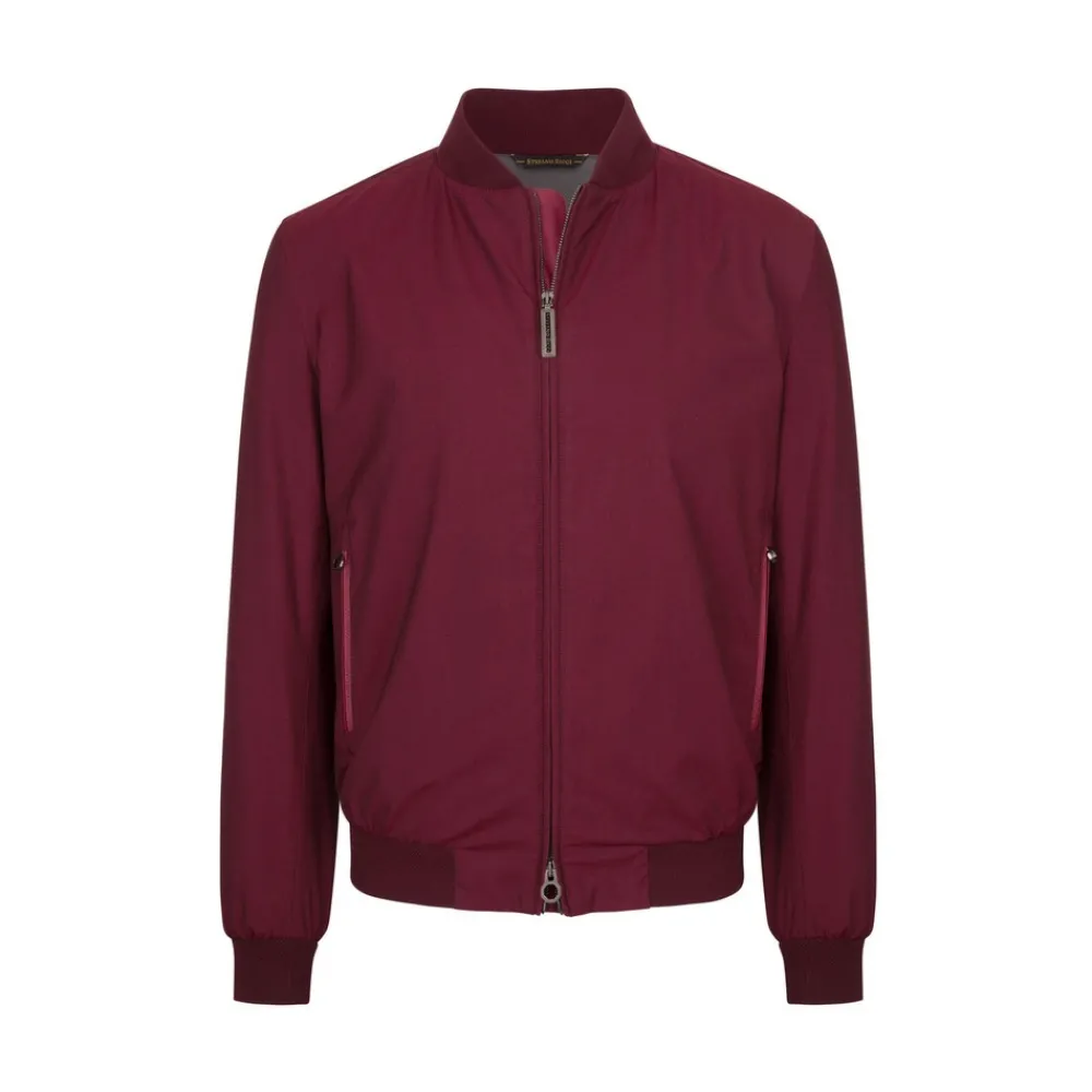 Hot Blouson With Snakeskin Inserts Mens Luxury Tech