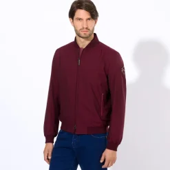 Hot Blouson With Snakeskin Inserts Mens Luxury Tech