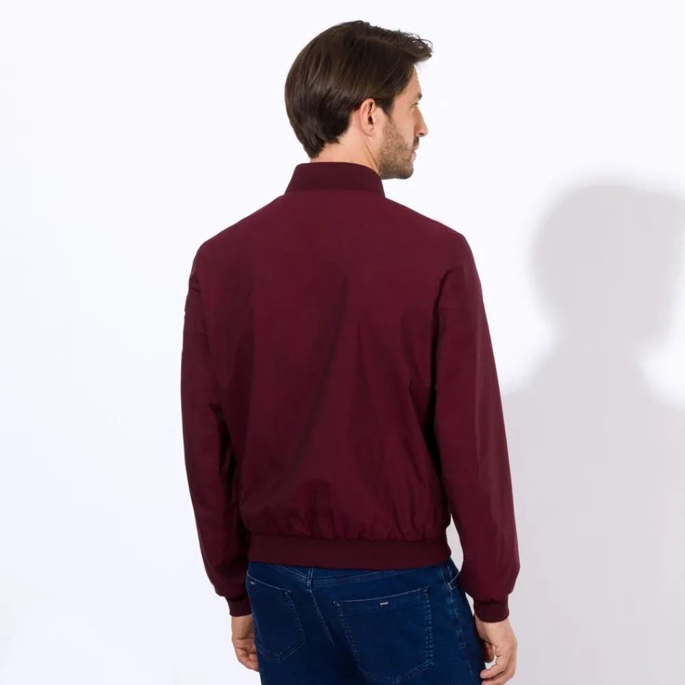 Hot Blouson With Snakeskin Inserts Mens Luxury Tech