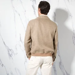 Outlet Button-Down Blouson Mens Last Sizes