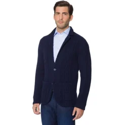 Store Cable Knit Cardigan Mens Last Sizes