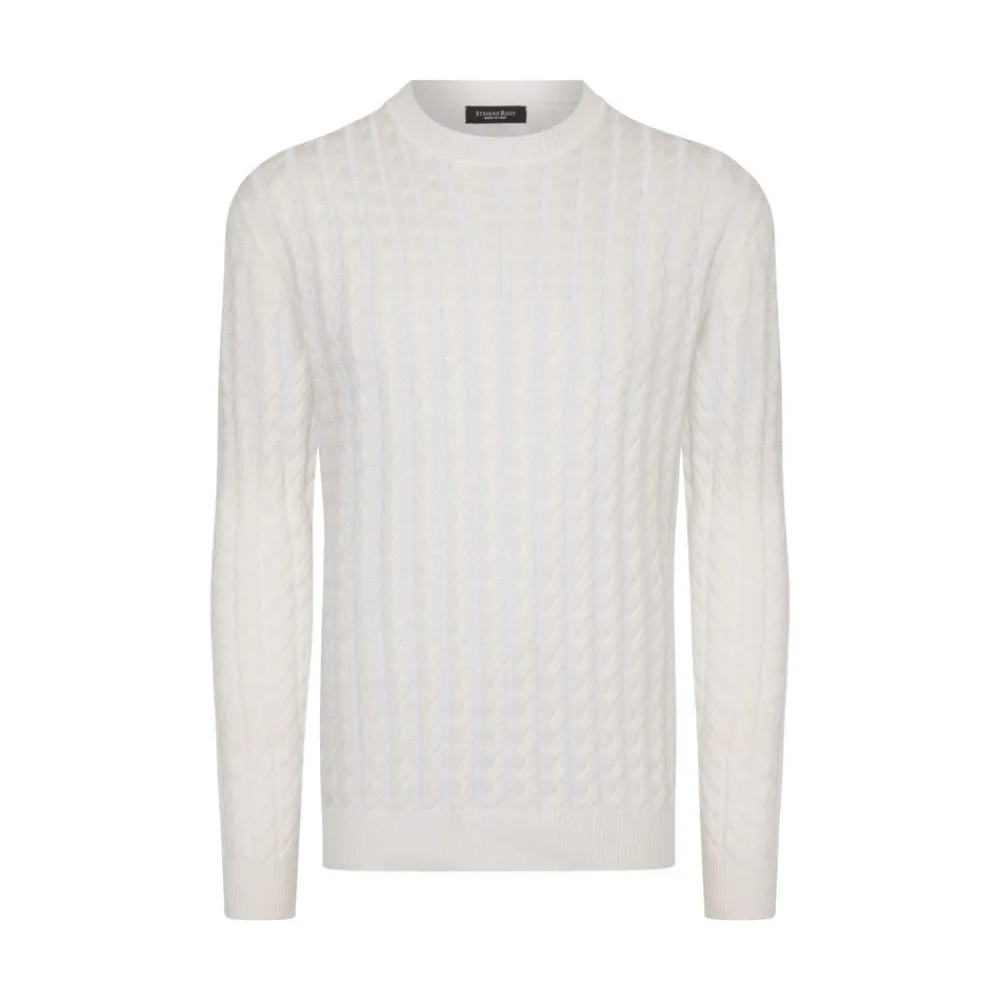 Best Cable Knit Crew Neck Sweater Mens Knitwear