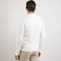 Best Cable Knit Crew Neck Sweater Mens Knitwear
