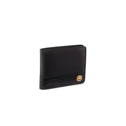 Flash Sale Calfskin And Alligator Leather Bifold Wallet Small Leather Goods
