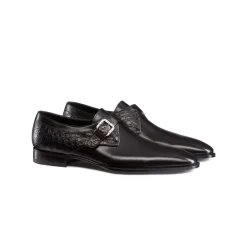 Clearance Calfskin And Matted Crocodile Leather Dress Shoes Dress Shoes