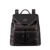 Clearance Calfskin And Matted Crocodile Backpack Bags