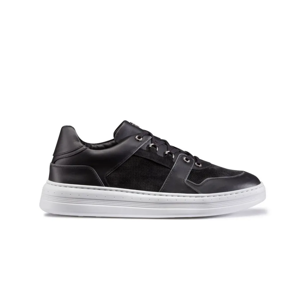 New Calfskin Leather And Suede Sneakers Sneakers