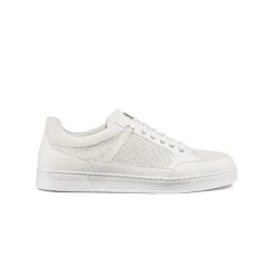 Clearance Calfskin Leather And Suede Sneakers Sneakers