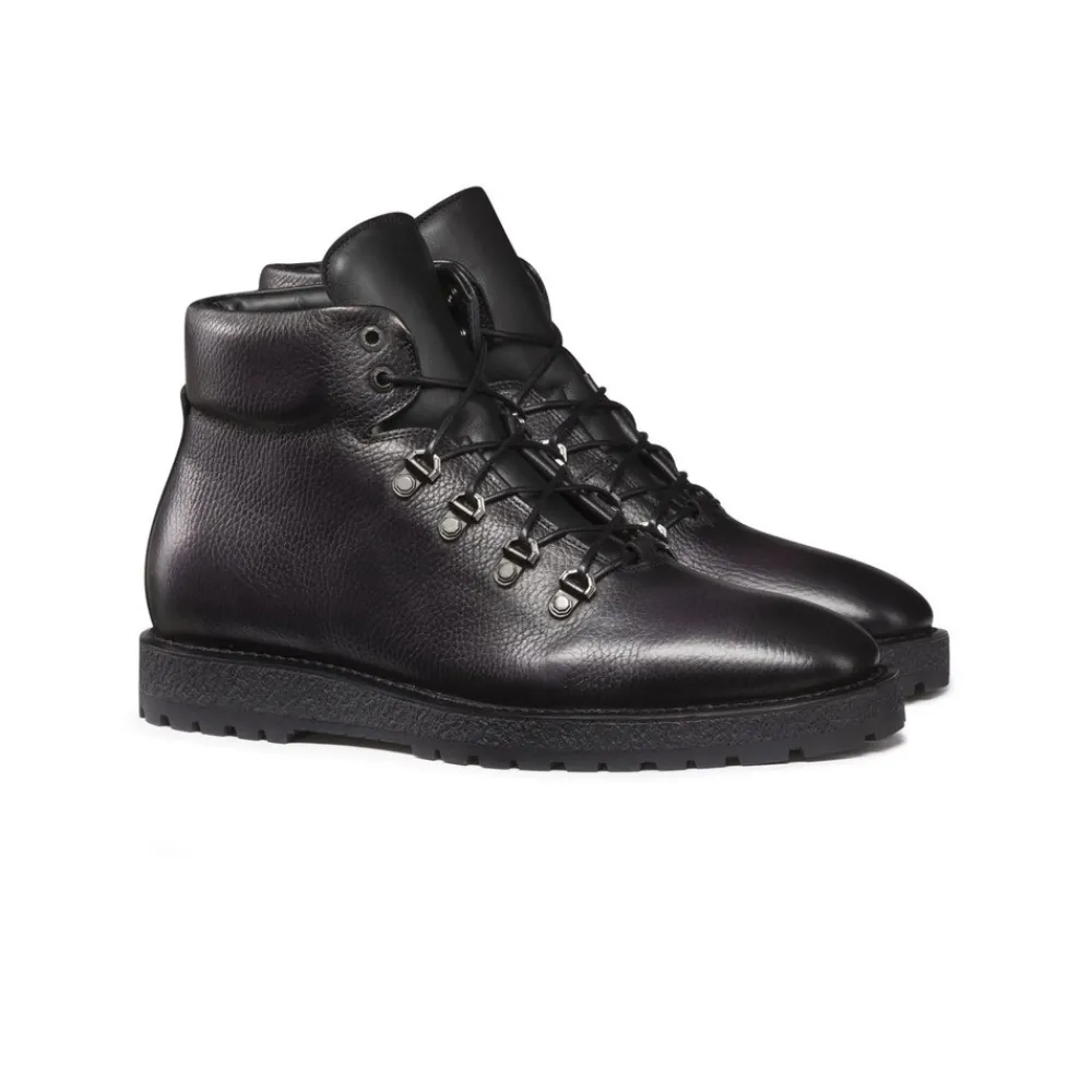 Cheap Calfskin Leather Ankle Boots Boots