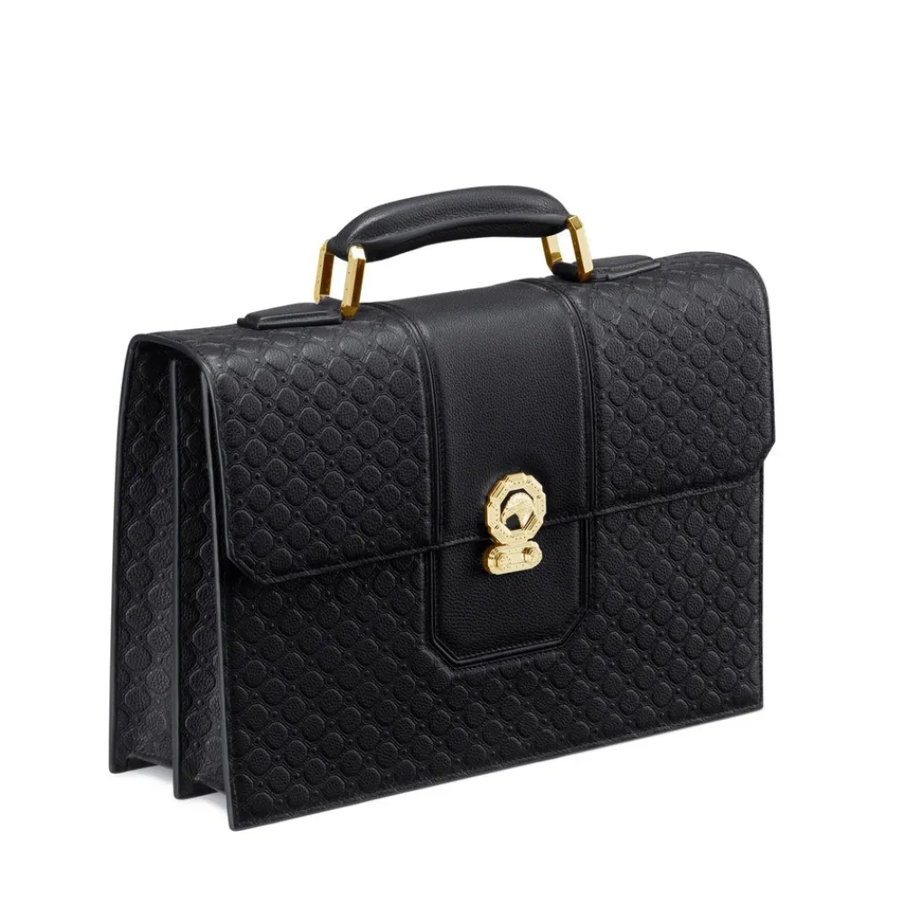 Sale Calfskin Leather Briefcase Bags