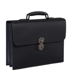 Best Sale Calfskin Leather Briefcase Bags