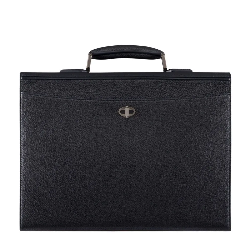 Best Sale Calfskin Leather Briefcase Bags