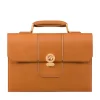 Clearance Calfskin Leather Briefcase Bags