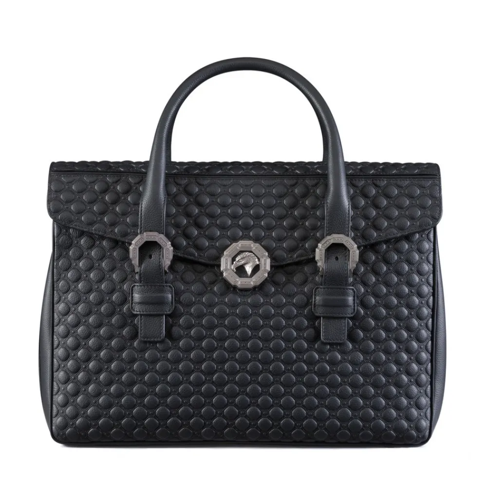 Hot Calfskin Leather Briefcase Bags