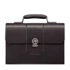 Fashion Calfskin Leather Briefcase Bags