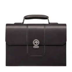 Fashion Calfskin Leather Briefcase Bags