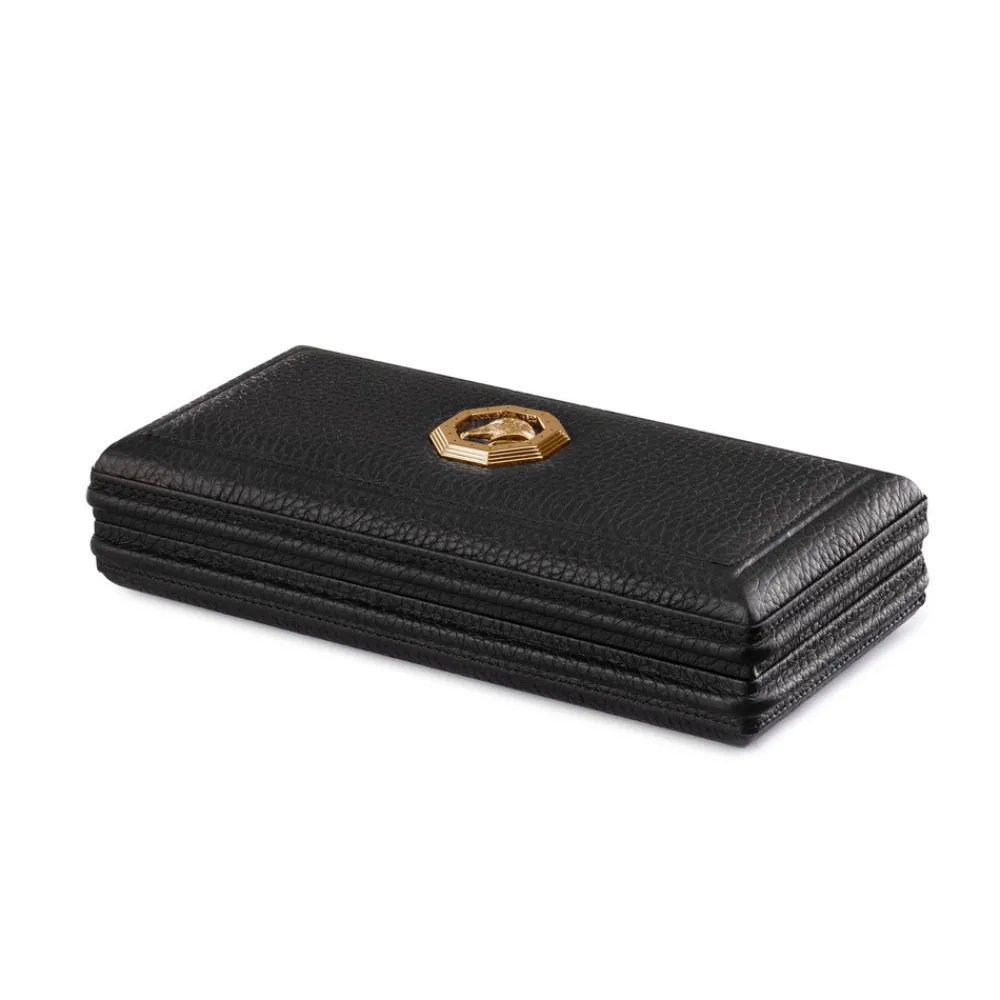 Shop Calfskin Leather Cigar Case (3 Cigars) Cigar Accessories