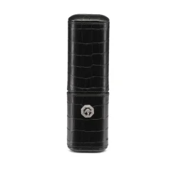 Fashion Calfskin Leather Cigar Holder (2 Cigars) Cigar Accessories