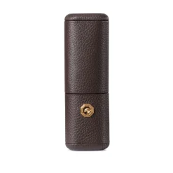 Cheap Calfskin Leather Cigar Holder (2 Cigars) Cigar Accessories