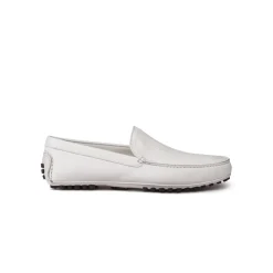 Cheap Calfskin Leather Driving Shoes Loafers