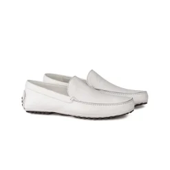 Cheap Calfskin Leather Driving Shoes Loafers