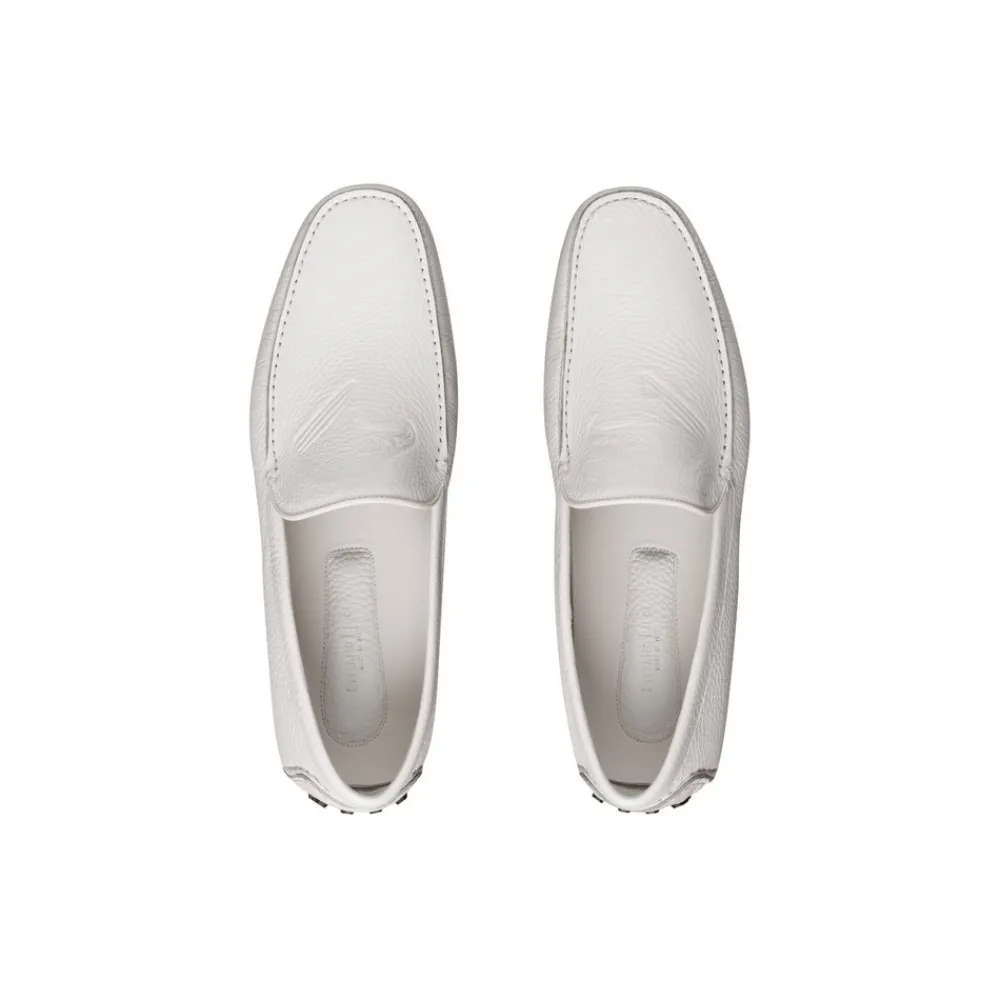 Cheap Calfskin Leather Driving Shoes Loafers