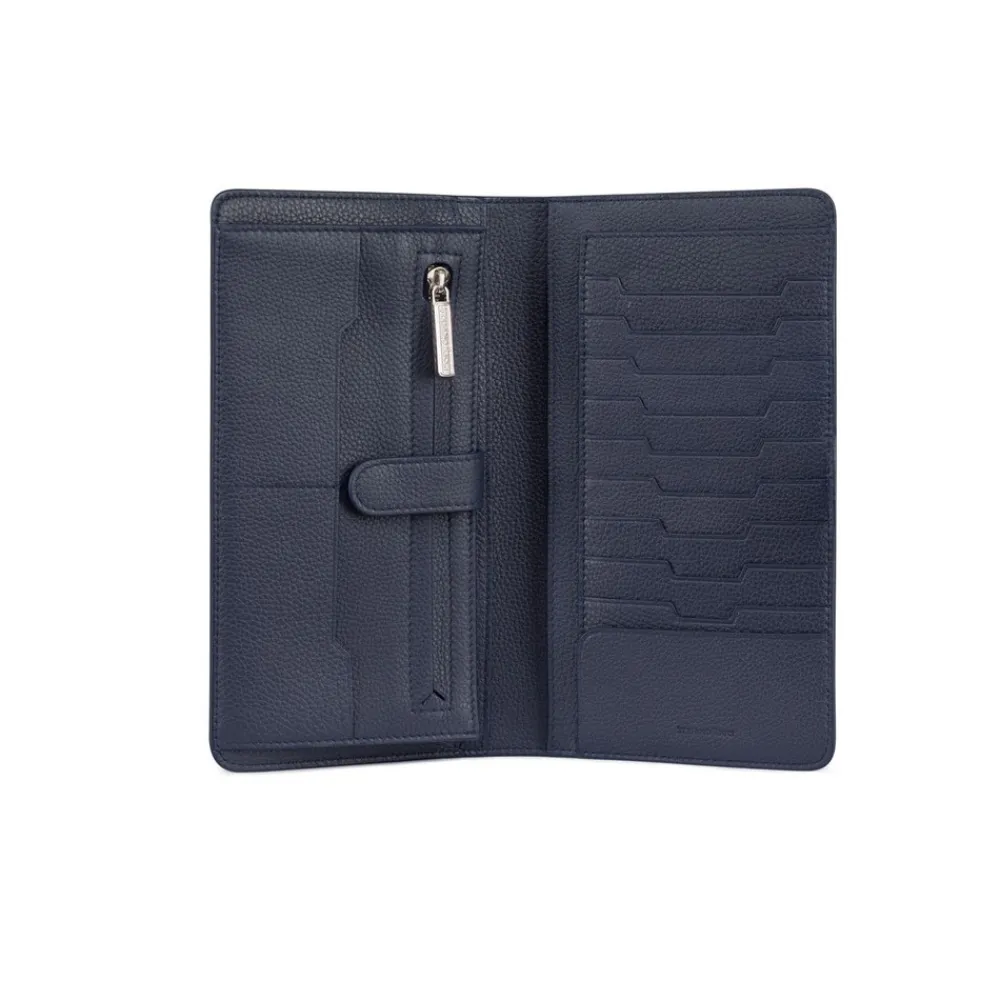 Flash Sale Calfskin Leather Large Wallet Small Leather Goods