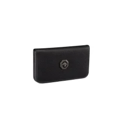 Sale Calfskin Leather Large Zip Around Wallet Small Leather Goods