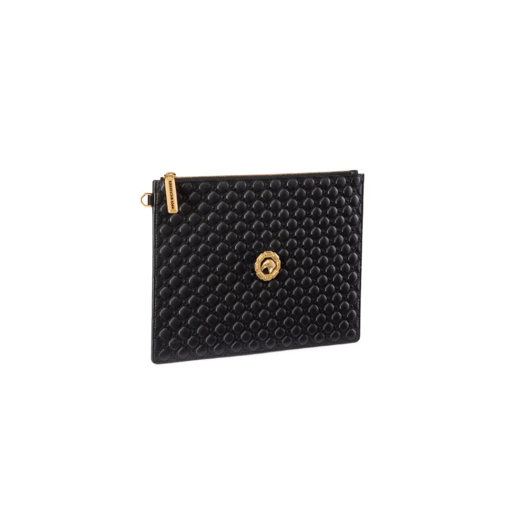 Cheap Calfskin Leather Medium Portfolio Small Leather Goods