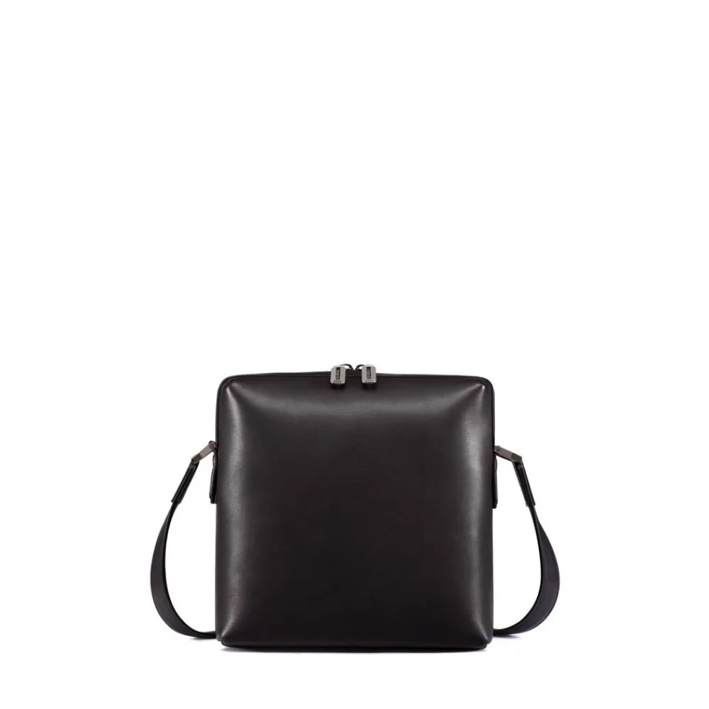 Best Sale Calfskin Leather Messenger Bag Bags