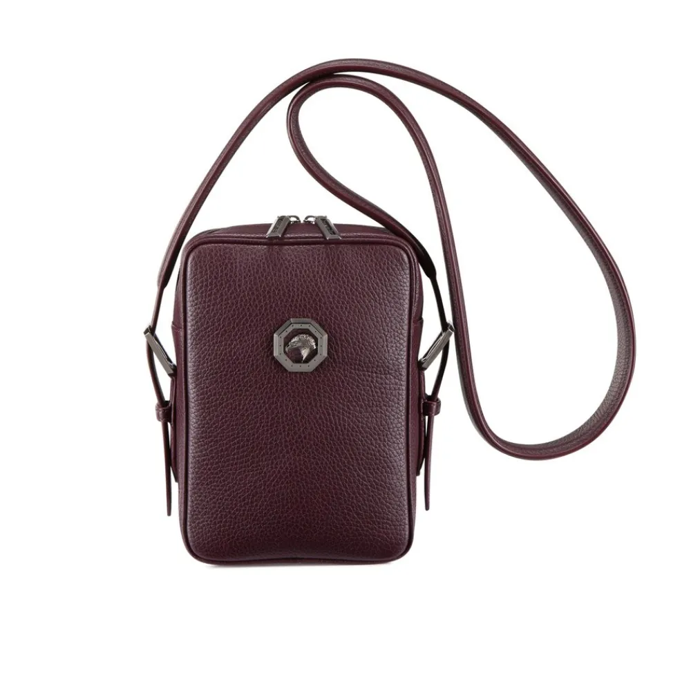 Best Sale Calfskin Leather Messenger Bag Bags