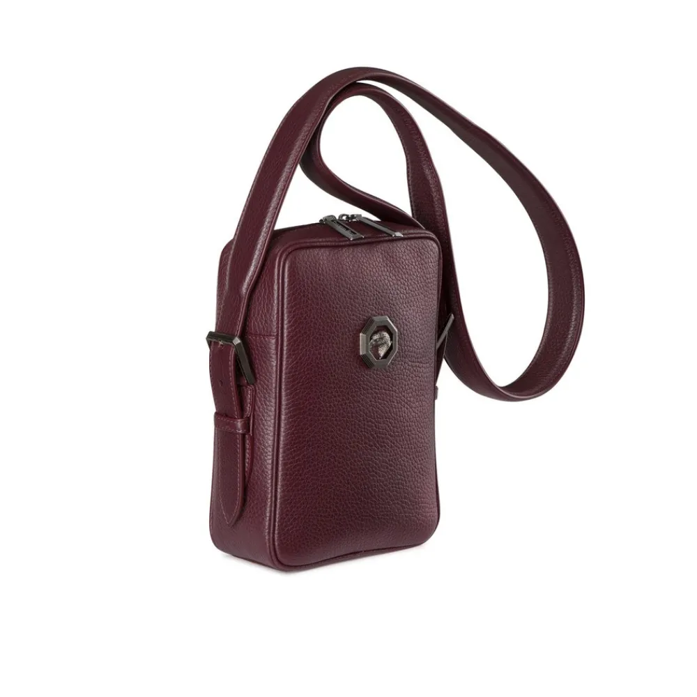Best Sale Calfskin Leather Messenger Bag Bags