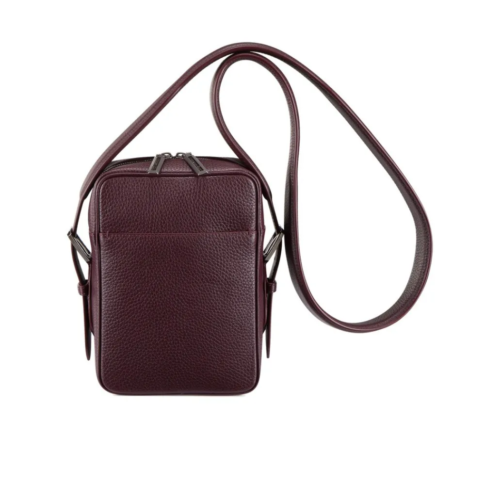 Best Sale Calfskin Leather Messenger Bag Bags