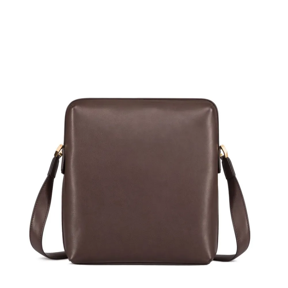 Shop Calfskin Leather Messenger Bag Bags
