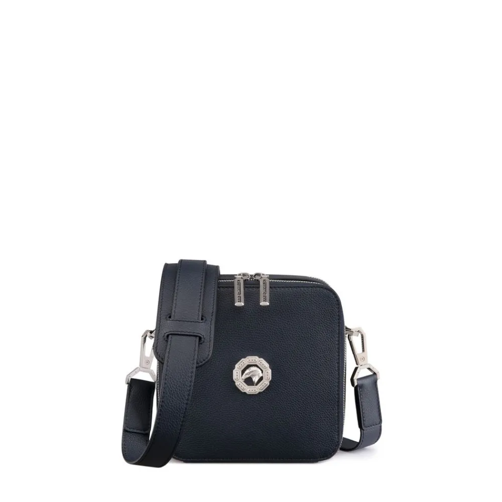 Shop Calfskin Leather Messenger Bag Bags