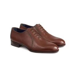 Outlet Calfskin Leather Oxford Shoes Oxford & Derbies