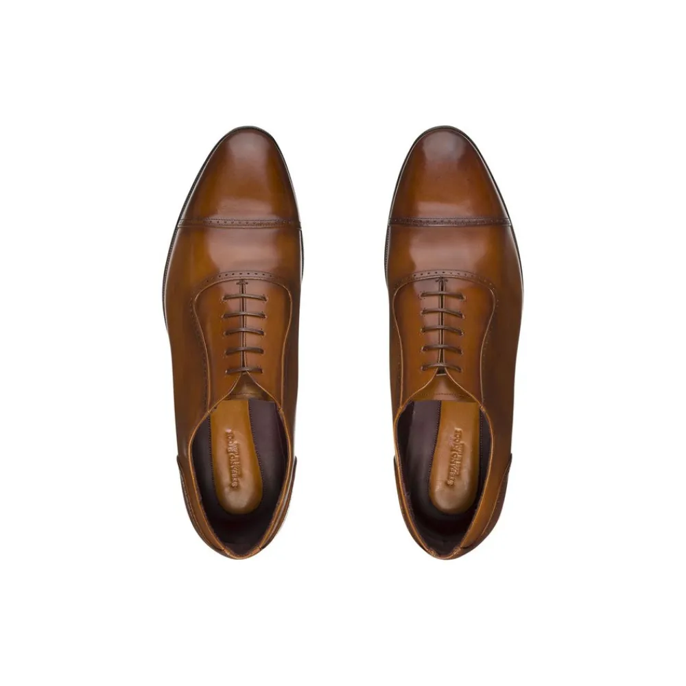 Online Calfskin Leather Oxford Shoes Oxford & Derbies