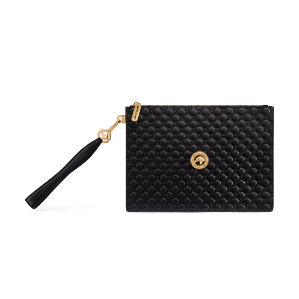 Discount Calfskin Leather Portfolio Small Leather Goods